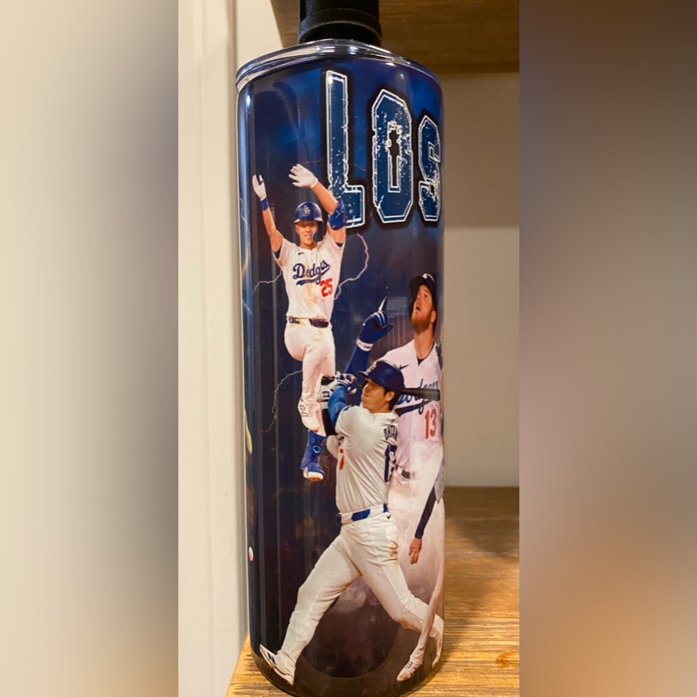 20 OUNCE SUBLIMATION TUMBLER WITH DOGERS DESIGN ⚾️